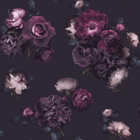 Meet your Posher, Plum Roses - Picture 1 of 1